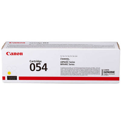 Canon CRG-054/3021C002 Sarı Orjinal Toner