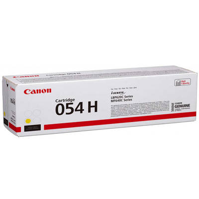 Canon CRG-054H/3025C002 Sarı Orjinal Toner Yüksek Kapasiteli