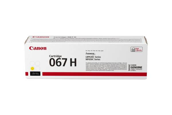Canon CRG-067H-5103C002 Sarı Orijinal Toner - 1