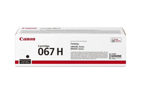 Canon CRG-067H/5106C002 Black Original Toner - 1