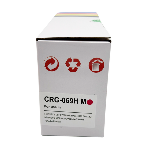 Canon CRG-069H/5096C002 Magenta Chipless Compatible Toner High-Power - 3