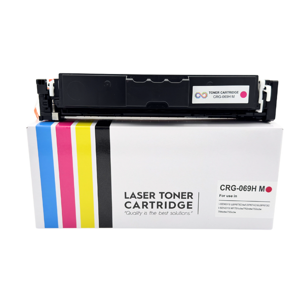 Canon CRG-069H/5096C002 Magenta Çipsiz Compatible Toner High-Power - 4