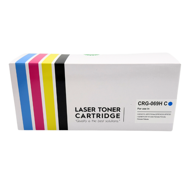 Canon CRG-069H/5097C002 Cyan Çipsiz Compatible Toner High-Power - 1