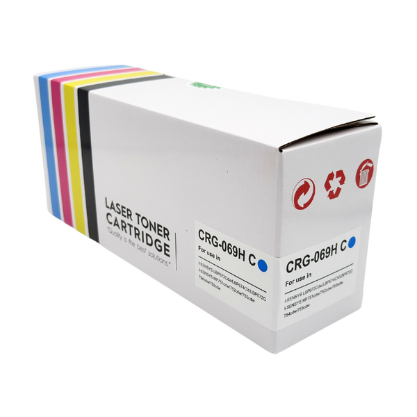 Canon CRG-069H/5097C002 Cyan Çipsiz Compatible Toner High-Power - 2