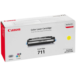 CANON - Canon CRG-711/1657B002 Sarı Orjinal Toner