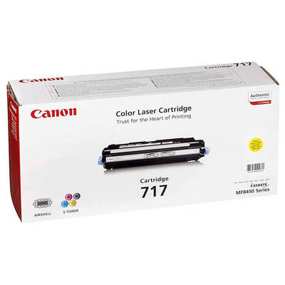 Canon CRG-717/2575B002 Sarı Orjinal Toner