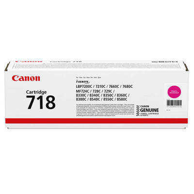 Canon CRG-718/2660B002 Kırmızı Orjinal Toner