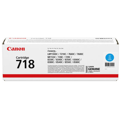 Canon CRG-718/2661B002 Mavi Orjinal Toner - Thumbnail