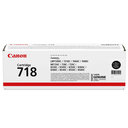 Canon CRG-718/2662B002 Siyah Orjinal Toner - Thumbnail