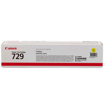 Canon CRG-729/4367B002 Sarı Orjinal Toner