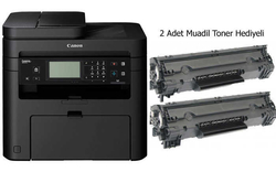 CANON - Canon İ-Sensys MF237W Fotokopi Tarayıcı Faks 2 Adet Muadil Toner Hediyeli