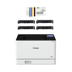 CANON - Canon I-Sensys MF673CDW Wifi Tam Dolu Muadil Tonerli Renkli Çok Fonksıyonlu Yazıcı
