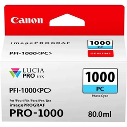 Canon PFI-1000PC/0550C001 Foto Cyan Original Cartridge - CANON