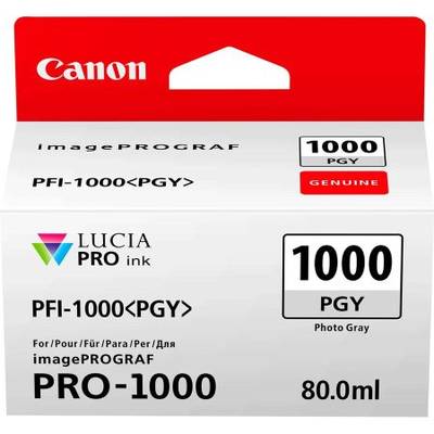 Canon PFI-1000PGY/0553C001 Foto Gri Original Cartridge - 1