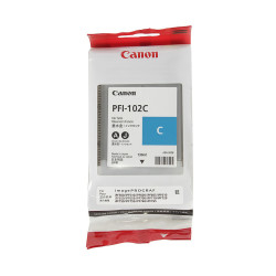 Canon PFI-102C/0896B001 Cyan Original Cartridge - CANON