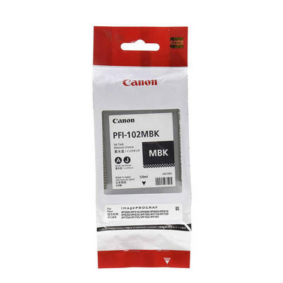Canon PFI-102MBK/0894B001 Mat Black Original Cartridge - 1