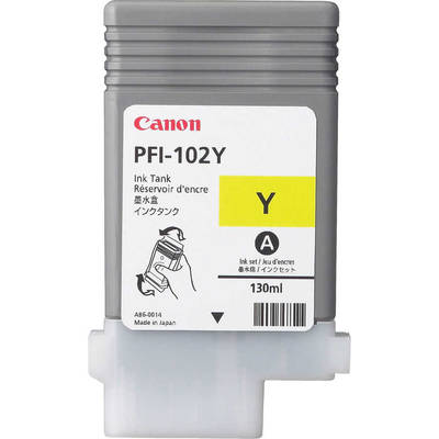 Canon PFI-102C/0896B001 Cyan Original Cartridge - 2