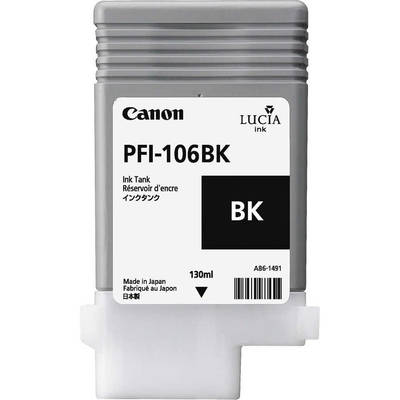Canon PFI-106BK/6621B001 Siyah Orjinal Kartuş