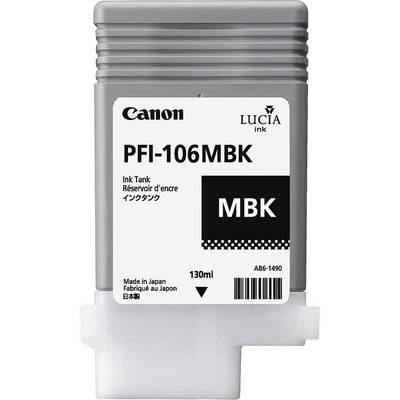Canon PFI-106MBK/6620B001 Mat Black Original Cartridge - 2