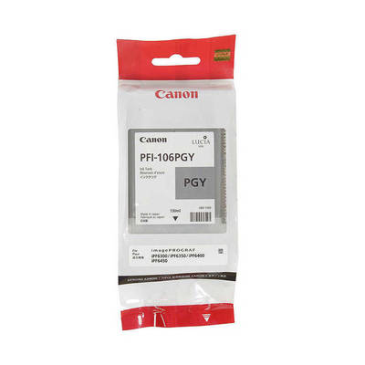Canon PFI-106PGY/6631B001 Foto Gri Original Cartridge - 1