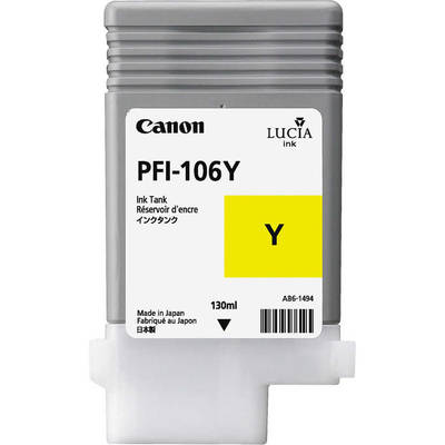 Canon PFI-106Y/6624B001 Sarı Orjinal Kartuş