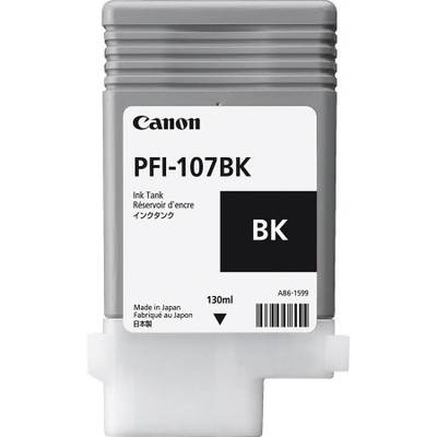 Canon PFI-107BK/6705B001 Siyah Orjinal Kartuş