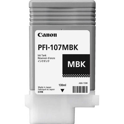 Canon PFI-107MBK/6704B001 Mat Siyah Orjinal Kartuş