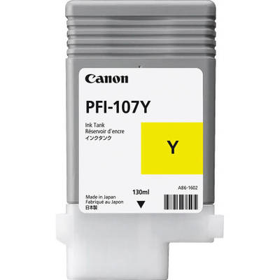 Canon PFI-107Y/6708B001 Sarı Orjinal Kartuş