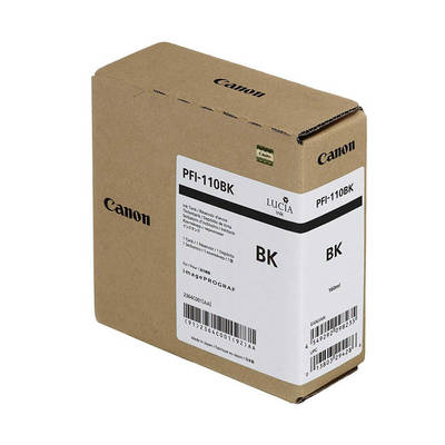 Canon PFI-110BK/2364C001 Siyah Orjinal Kartuş