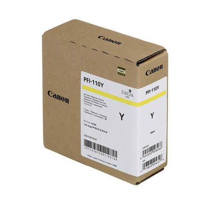 Canon PFI-110Y/2367C001 Sarı Orjinal Kartuş