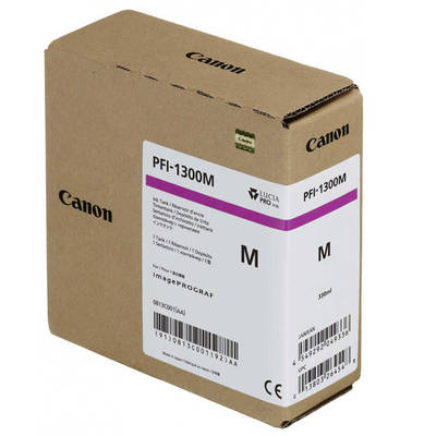 Canon PFI-1300M/0813C001 Magenta Original Cartridge - 1