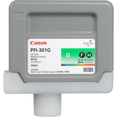 Canon PFI-301G/1493B001 Yeşil Original Cartridge - 2