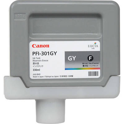 Canon PFI-301GY/1495B001 Gri Original Cartridge - 2