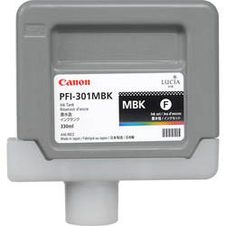 Canon PFI-301MBK/1485B001 Mat Siyah Orjinal Kartuş - Thumbnail