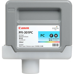 Canon PFI-301PC/1490B001 Foto Cyan Original Cartridge - 2