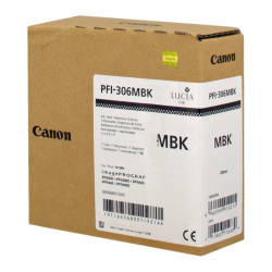 Canon PFI-306MBK/6656B001 Mat Siyah Orjinal Kartuş
