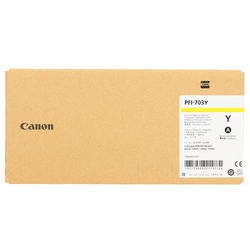Canon PFI-703Y/2966B001 Yellow Original Cartridge - CANON