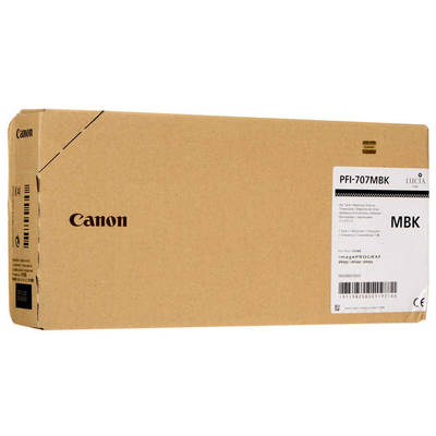 Canon PFI-707MBK/9820B001 Mat Black Original Cartridge - 1