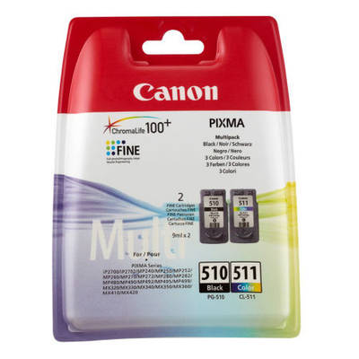 Canon PG-510/CL-511/2970B011 Orjinal Kartuş Avantaj Paketi