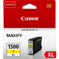 Canon PGI-1500XL/9195B001 Sarı Orjinal Kartuş - Thumbnail