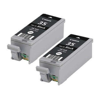 Canon PGI-35/1509B012 Black Original Cartridge İkili Paket - 2