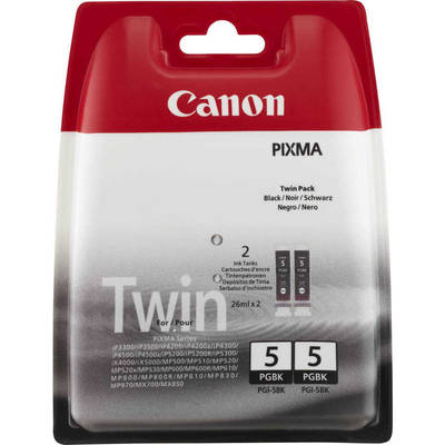 Canon PGI-5/0628B030 Black Original Cartridge 2li Paketi - 1