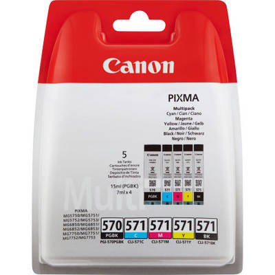 Canon PGI-570/CLI-571/0372C004 Original Cartridge Advantage Package - 1