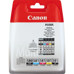 Canon PGI-580/CLI-581/2078C005 Orjinal Kartuş Avantaj Paketi - Thumbnail