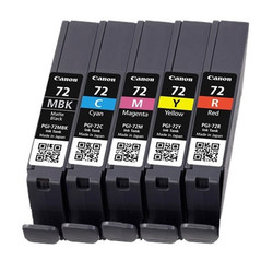 Canon PGI-72/6402B009 MBK/C/M/Y/R Original Cartridge Paketi - 2