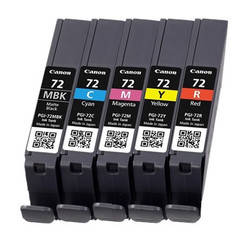 Canon PGI-72/6402B009 MBK/C/M/Y/R Original Cartridge Paketi - 2