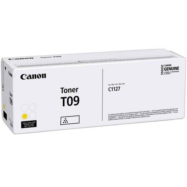 Canon T09-3017C006 Yellow Original Toner - 1