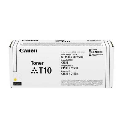 Canon T10-4563C001 Yellow Original Toner - 1