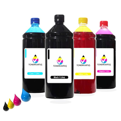 CANON - Canon Uyumlu Muadil Mürekkep Seti (CMYK)(4x1 Litre)