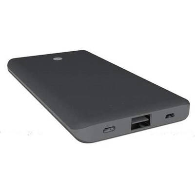 Dexim DAKSP0028-B Slim 8000 mAh Powerbank Black - 1